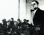 Pilecki podczas procesu przed Rejonowym Sądem Wojskowym w Warszawie, 1948 r.