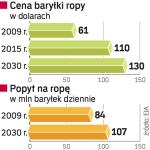 Globalne potrzeby energetyczne będą rosły. W przypadku ropy wraz z wyższym popytem będzie też rosła jej cena. 