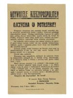 Odezwa z 3 lipca 1920 roku wydana przez Radę Obrony Państwa.