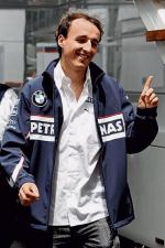 Robert Kubica  nauczył się już śmiać  z problemów BMW Sauber