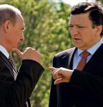 Kreml od dłuższego czasu nie jest zainteresowana współpracą z Unią (na zdjęciu: Władimir Putin i José Manuel Barroso podczas nieformalnego szczytu Rosja – UE w 2007 roku)