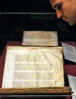 Kodeks Synajski, najstarszy zapis prawie kompletnego Starego i Nowego Testamentu, będzie w całości dostępny dzięki nowoczesnej technologii (fot: Kieran Doherty)