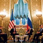 Barack Obama i Dmitrij Miedwiediew starali się doprowadzić do ocieplenia relacji