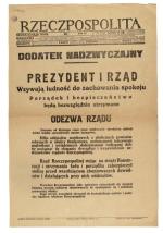 Dodatek nadzwyczajny „Rzeczpospolitej” z 12 maja 1926 r.