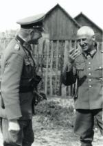 Gen. Heinz Guderian i gen. Hermann Hoth,  w 1941 r. dowódcy grup pancernych, a następnie armii pancernych 