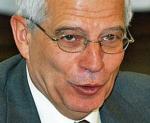 Josep Borrell,  socjalista z Hiszpanii  szef PE w latach 2004 – 2007 