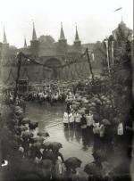 Zdjęcie z uroczystości pogrzebowych Słowackiego, Kraków, 1927 r.