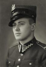 Jan Nowak-Jeziorański (wł. Zdzisław Antoni Jeziorański) jako podchorąży artylerii konnej, 1936 r. 