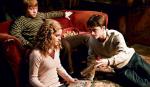 Trójka młodych przyjaciół: Ron (Rupert Grint), Hermiona (Emma Watson) i Harry (Daniel Radcliffe)