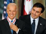 Joe Biden został uhonorowany przez Micheila Saakaszwilego Orderem Świętego Jerzego