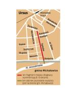 Ulicą Spisaka wielu mieszkańców Ursusa dojeżdża do Al. Jerozolims- kich. Do remontu idzie 2,5 kilometra drogi. Ostatnie 150 metrów na terenie gminy Michałowice – na razie nie.