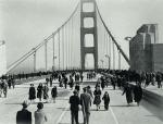 Most Golden Gate w San Francisco po otwarciu 