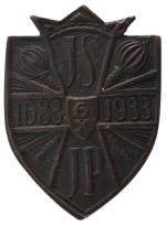Plakieta wybita z okazji Święta Kawalerii i 250. rocznicy wiktorii wiedeńskiej 