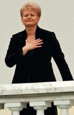 Prezydent Litwy Dalia Grybauskaité