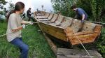 Ważącą blisko tonę łódź ochrzczono mianem „Nieuchwytny”  