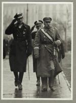 Z ppłk. Józefem Beckiem przed objęciem przez niego funkcji ministra spraw zagranicznych w 1932 roku 