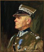 Marszałek Edward Rydz-Śmigły w mundurze marszałkowskim