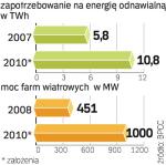 Inwestorzy chcą zainwestować w nie w Polsce 1 mld euro w ciągu dwóch lat. Dzięki temu moc farm się podwoi. 