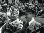 Hitler i Mussolini w Berlinie, 1940 r.