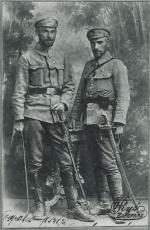 Edward Rydz-Śmigły w 1914 roku (z lewej) 