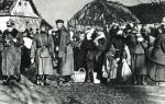 Wysiedlenie Polaków ze wsi na Zamojszczyźnie, grudzień 1942 r.