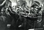 Hitler na spotkaniu z towarzyszami z NSDAP w Monachium świętuje „zdobycie” Stalingradu, 8 listopada 1942 r. 