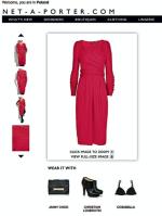 Sukienka DKNY w Internecie 