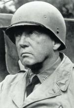 Gen. George S. Patton, dowódca korpusu, a następnie amerykańskiej 7. Armii  na Sycylii 