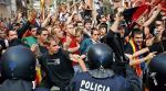 W Arenys  de Munt  w dniu referendum doszło  do zamieszek,  w których starli się zwolennicy  i przeciwnicy niepodległości Katalonii  