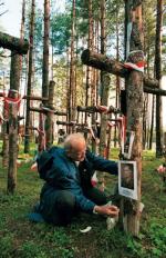 Miednoje – las,  w którym grzebano polskich policjantów zamordowanych przez NKWD 