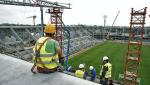Budowa stadionu Legii trwa, choć wokół niej robi się coraz większy szum