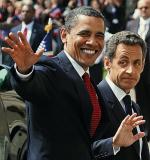 Jest szansa na porozumienie między Unią Europejską a Stanami Zjednoczonymi w kwestiach globalnych regulacji rynków finansowych. Na zdjęciu: prezydent USA  Barack Obama i prezydent Francji Nicolas Sarkozy.
