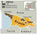 W 2008 r. Rosja dokonała zbrojnej agresji na Gruzję. Następnie ogłosiła „niepodleg- łość” dwóch jej prowincji – Abchazji i Osetii Płd. Bazy USA miałyby gwarantować, że taki scenariusz już się nie powtórzy.