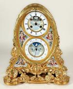 Francuski zegar kominkowy z końca XIX wieku, cena 45 000 zł
