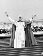 Jan Paweł II  w Częstochowie w 1983 r. podczas  II pielgrzymki do Polski
