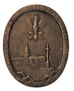 Medal okolicznościowy wydany w związku z proklamacją Królestwa Polskiego 5 listopada 1916 roku