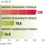 Wartość przyznanych grantów rośnie. Zmiana systemu może w przyszłym roku opóźnić ich wypłatę. 