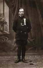 Portret mężczyzny w mundurze POW, Warszawa 1918 r.