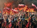Scena wycofania się sił polskich  z Kremla  w dramacie historycznym „1612”  nakręconym  w 2007 roku przez Władimira Chotinienkę