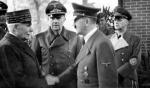 Spotkanie Hitlera z marszałkiem Pétainem w Montoire-sur-le-Loir 