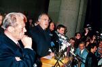 Helmut Kohl przyjechał do Berlina przerywając wizytę w Polsce