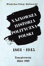Okładka „Najnowszej historii politycznej Polski” Poboga-Malinowskiego. Wydanie sprzed 20 lat 