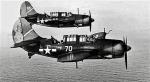 Amerykańskie bombowce nurkujące Curtiss SB2C Helldiver, 1943 r. 