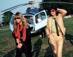 Jimmy Page  Gitarzysta Led Zeppelin po locie helikopterem