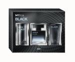 Mexx Black Man. Elegancki zapach, w którym odnajdziemy aromatyczne nuty drzewne i mchu leśnego. W skład zestawu wchodzi woda toaletowa (30 ml), żel pod prysznic (50 ml) i dezodorant (50 ml). Cena: 84 zł. 