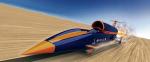 Bloodhound pomknie  z prędkością  1690 km/godz. Jeżeli wszystko pójdzie dobrze, próba odbędzie się w 2011 r.