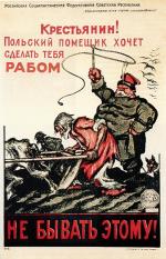 Karykatury bolszewickie z czasu wojny 1920 r.
