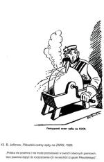 Piłsudski ostrzy zęby na ZSSR”. Plakat sowiecki z 1926 r.