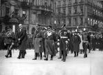 Delegacja niemiecka z Hermanem Göringiem na czele podczas uroczystości pogrzebowych Józefa Piłsudskiego w Warszawie