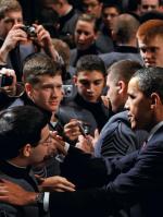 Barack Obama ogłosił nową strategię w akademii West Point, gdzie słuchało go 4000 kadetów (fot: Jim Young)
